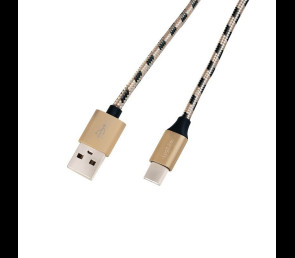 Kabel USB 2.0 A męski do USB-C męski 2m szybka transmisja danych