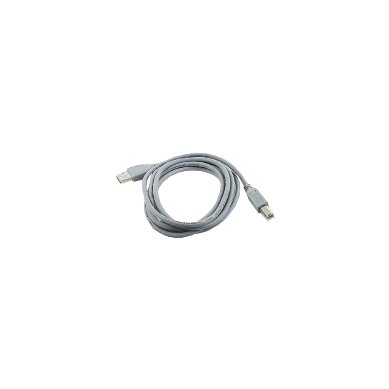 Kabel USB 2.0 AB AM-BM 1.8m szary komputerowy jakościowy Kabel USB 2.0 AB AM-BM 1.8m szary komputerowy jakościowy