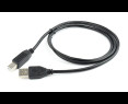 Kabel USB 2.0 AM-BM 1m czarny komputerowy przewód Kabel USB 2.0 AM-BM 1m czarny komputerowy przewód
