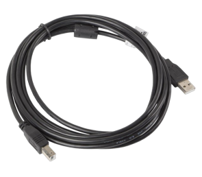 Kabel USB 2.0 AM-BM 3M czarny ferrytowy do drukarki i komputera