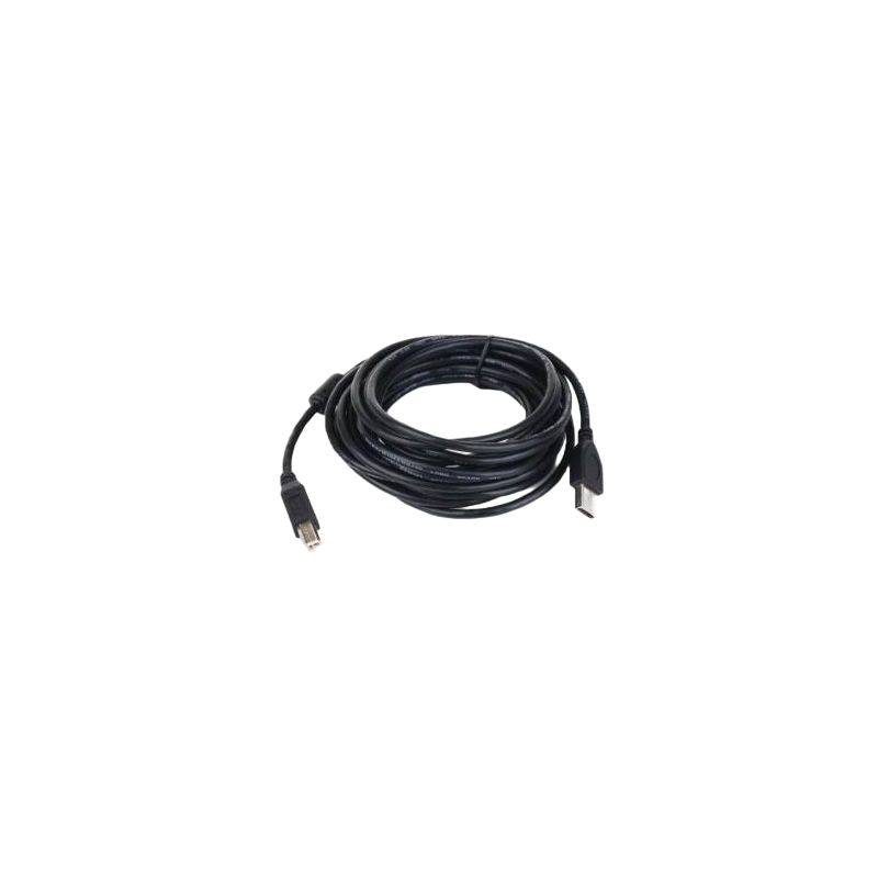 Kabel USB 2.0 Gembird AM-BM 3m czarny z ferrytowym filtrem Kabel USB 2.0 Gembird AM-BM 3m czarny z ferrytowym filtrem