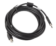 Kabel USB 2.0 Lanberg AM-BM 5m czarny ferytowy komputerowy Kabel USB 2.0 Lanberg AM-BM 5m czarny ferytowy komputerowy