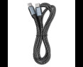 Kabel USB 2.0 typ C 1.5m Qoltec 100W szybkie ładowanie QC 3.0 czarny Kabel USB 2.0 typ C 1.5m Qoltec 100W szybkie ładowanie QC 3.0 czarny