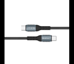 Kabel USB 2.0 typ C 1.5m Qoltec 100W szybkie ładowanie QC 3.0 czarny