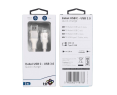 Kabel USB 3.0 USB C 2m PREMIUM 3A biały TPE szybkie ładowanie Kabel USB 3.0 USB C 2m PREMIUM 3A biały TPE szybkie ładowanie