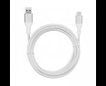 Kabel USB 3.0 USB C 2m PREMIUM 3A biały TPE szybkie ładowanie Kabel USB 3.0 USB C 2m PREMIUM 3A biały TPE szybkie ładowanie