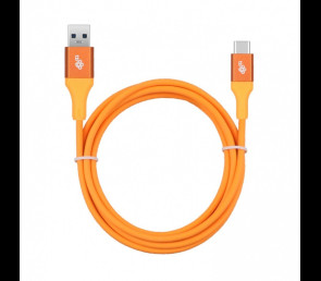 Kabel USB 3.0 USB C 2m PREMIUM 3A pomarańczowy szybkie ładowanie