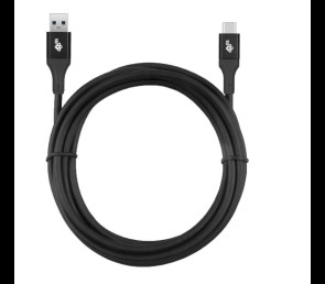 Kabel USB 3.0 USB C 2m PREMIUM czarny szybkie ładowanie TPE