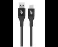 Kabel USB 3.0 USB C 2m PREMIUM czarny szybkie ładowanie TPE Kabel USB 3.0 USB C 2m PREMIUM czarny szybkie ładowanie TPE