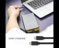 Kabel USB 3.1 typ C męski 1.4m czarny szybki transfer danych Kabel USB 3.1 typ C męski 1.4m czarny szybki transfer danych