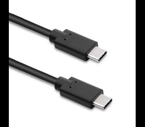 Kabel USB 3.1 typ C męski 1.4m czarny szybki transfer danych