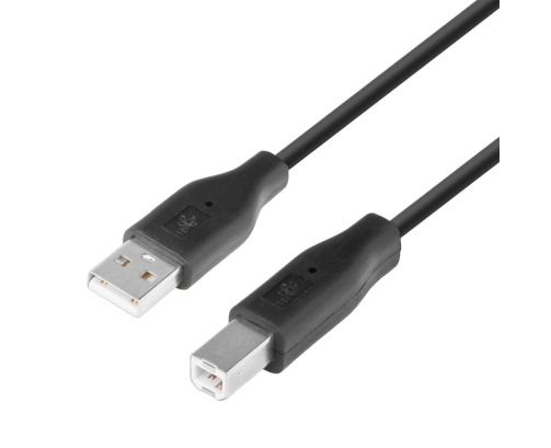 Kabel USB AM-BM 1.8 m czarny uniwersalny do drukarki skanera