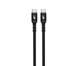 Kabel USB C 1m silikonowy czarny 60W szybkie ładowanie Kabel USB C 1m silikonowy czarny 60W szybkie ładowanie