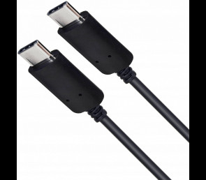 Kabel USB C 1m silikonowy czarny 60W szybkie ładowanie