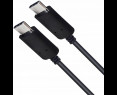 Kabel USB C 1m silikonowy czarny 60W szybkie ładowanie Kabel USB C 1m silikonowy czarny 60W szybkie ładowanie