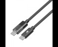 Kabel USB C 1m z wskaźnikiem mocy ładowania LED 100W Kabel USB C 1m z wskaźnikiem mocy ładowania LED 100W