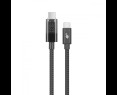 Kabel USB C 1m z wskaźnikiem mocy ładowania LED 100W Kabel USB C 1m z wskaźnikiem mocy ładowania LED 100W