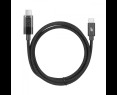 Kabel USB C 1m z wskaźnikiem mocy ładowania LED 100W Kabel USB C 1m z wskaźnikiem mocy ładowania LED 100W