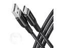 Kabel USB C USB A AXAGON BUCM-AM10AB 1m szybki transfer ładowanie czarny