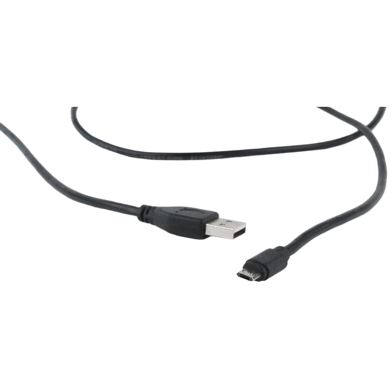 Kabel USB Micro USB 1.8m dwustronny szybki czarny Gembird Kabel USB Micro USB 1.8m dwustronny szybki czarny Gembird