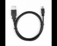 Kabel USB Mini USB 1m czarny do ładowania i transferu danych Kabel USB Mini USB 1m czarny do ładowania i transferu danych