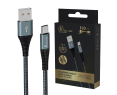 Kabel USB Typ-A do USB Typ-C Extralink Smart Life 1.2m czarny Kabel USB Typ-A do USB Typ-C Extralink Smart Life 1.2m czarny