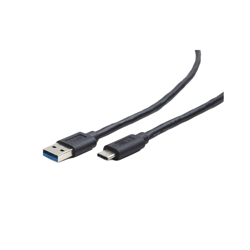 Kabel USB Type-C Męski 3.0 1.8m czarny szybka transmisja danych Kabel USB Type-C Męski 3.0 1.8m czarny szybka transmisja danych