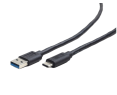 Kabel USB Type-C Męski 3.0 1.8m czarny szybka transmisja danych Kabel USB Type-C Męski 3.0 1.8m czarny szybka transmisja danych