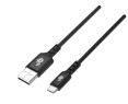 Kabel USB USB C 1 5 m silikonowy czarny szybkie ładowanie Kabel USB USB C 1 5 m silikonowy czarny szybkie ładowanie