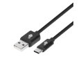 Kabel USB USB C 1.5m czarny do ładowania szybki jakościowy Kabel USB USB C 1.5m czarny do ładowania szybki jakościowy