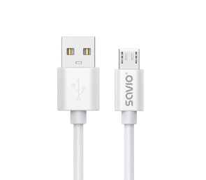 Kabel USB-A micro USB 3m 2A SAVIO CL-167 szybkie ładowanie