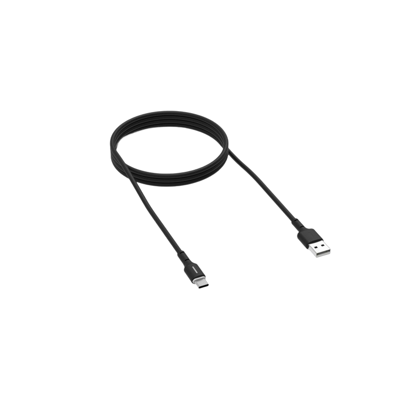 Kabel USB-A USB-C LED 1,2 m Krux uniwersalny z szybkim ładowaniem Kabel USB-A USB-C LED 1,2 m Krux uniwersalny z szybkim ładowaniem