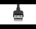 Kabel USB-A USB-C LED 1,2 m Krux uniwersalny z szybkim ładowaniem Kabel USB-A USB-C LED 1,2 m Krux uniwersalny z szybkim ładowaniem