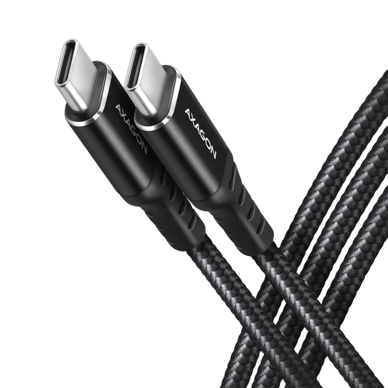 Kabel USB-C AXAGON BUCM-CM20AB 2m PD60W szybkie ładowanie