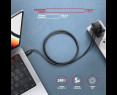 Kabel USB-C AXAGON BUCM2-CM15AB 1,5m 240W PD szybki i wytrzymały Kabel USB-C AXAGON BUCM2-CM15AB 1,5m 240W PD szybki i wytrzymały