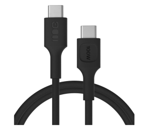Kabel USB-C Green Cell PowerStream 100W czarny 1,2m nylonowy