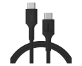 Kabel USB-C Green Cell PowerStream 100W czarny 1,2m nylonowy Kabel USB-C Green Cell PowerStream 100W czarny 1,2m nylonowy