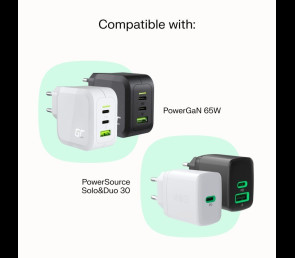 Kabel USB-C PowerFlex 100W silikonowy 1.2m czarny do ładowania
