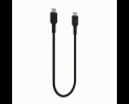 Kabel USB-C PowerFlex 100W silikonowy 1.2m czarny do ładowania Kabel USB-C PowerFlex 100W silikonowy 1.2m czarny do ładowania