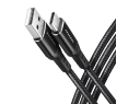 Kabel USB-C USB-A AXAGON BUCM-AM20AB 2m szybkie ładowanie 3A czarny Kabel USB-C USB-A AXAGON BUCM-AM20AB 2m szybkie ładowanie 3A czarny