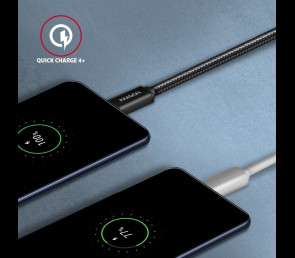 Kabel USB-C USB-A AXAGON BUCM3-AM20AB 2m 3A SuperSpeed czarny