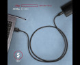 Kabel USB-C USB-A AXAGON BUCM3-AM20AB 2m 3A SuperSpeed czarny Kabel USB-C USB-A AXAGON BUCM3-AM20AB 2m 3A SuperSpeed czarny