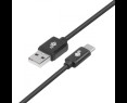 Kabel USB-USB C 1.5m czarny premium Quick Charge do smartfonów Kabel USB-USB C 1.5m czarny premium Quick Charge do smartfonów