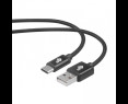 Kabel USB-USB C 1.5m czarny premium Quick Charge do smartfonów Kabel USB-USB C 1.5m czarny premium Quick Charge do smartfonów