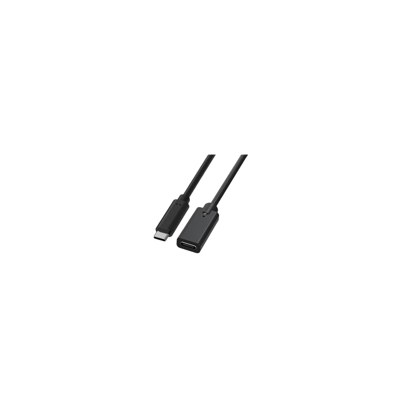 Kabel video USB C Thunderbolt 3 1m czarny do 4K z Power Delivery Kabel video USB C Thunderbolt 3 1m czarny do 4K z Power Delivery