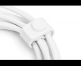 Kabel zasilający Digitus USB-C 2m silikonowy 60W biały szybkie ładowanie Kabel zasilający Digitus USB-C 2m silikonowy 60W biały szybkie ładowanie