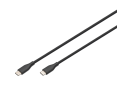 Kabel zasilający USB-C 0,5m 60W czarny elastyczny silikonowy Kabel zasilający USB-C 0,5m 60W czarny elastyczny silikonowy