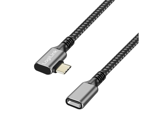 LogiLink Kabel USB3.2 Gen2 TypeC 1m przedłużacz Power Delivery