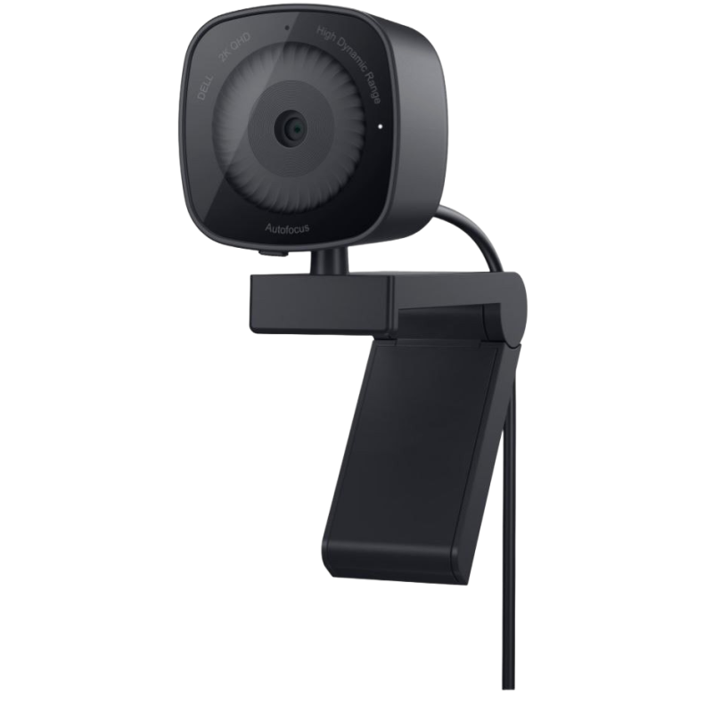 Kamera internetowa Dell WB3023 2K QHD z wbudowanym mikrofonem Kamera internetowa Dell WB3023 2K QHD z wbudowanym mikrofonem