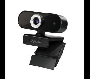 Kamera internetowa LogiLink Full HD z mikrofonem 1080p USB czarna